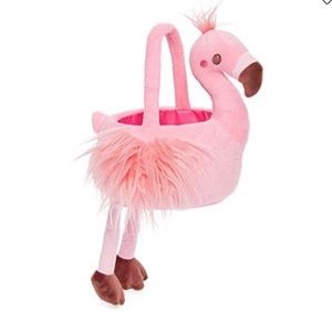 NWT Flamingo storage basket